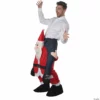Adult Carry Me Santa Costume -Halloweenexpress Winkel adult carry me santa costumemr148607