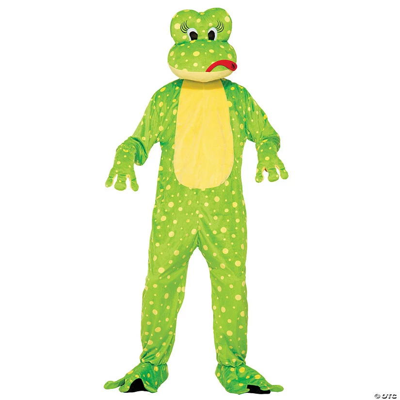 Adult Frog Freddy Mascot 3 Adult Frog Freddy Mascot