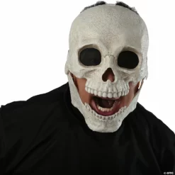 Adult Moving Mouth Skull Mask 7 Adult Moving Mouth Skull Mask -Halloweenexpress Winkel adult moving mouth skull maskmr131550 a02
