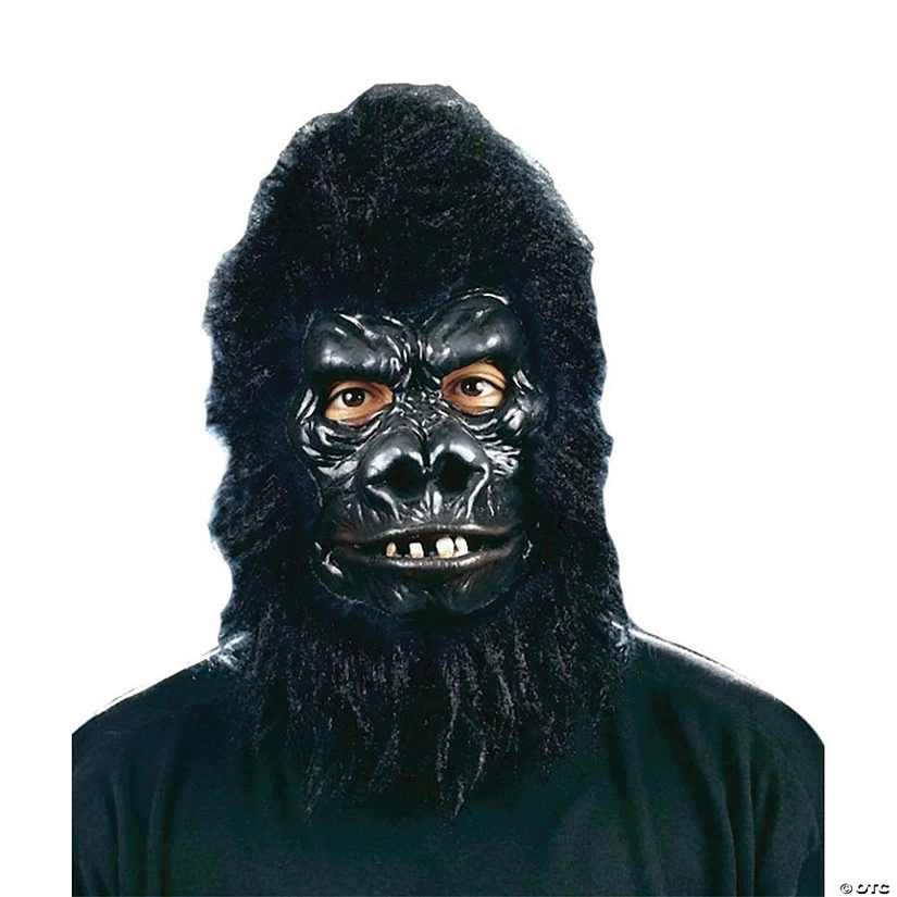 Adult's Deluxe Gorilla Mask 3 Adult's Deluxe Gorilla Mask