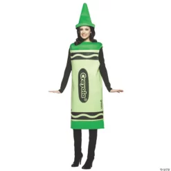Adult's Green Crayola® Crayon Costume - Medium
