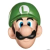Adult's Luigi Mask 1 Adult's Luigi Mask -Halloweenexpress Winkel adults luigi maskdg73814