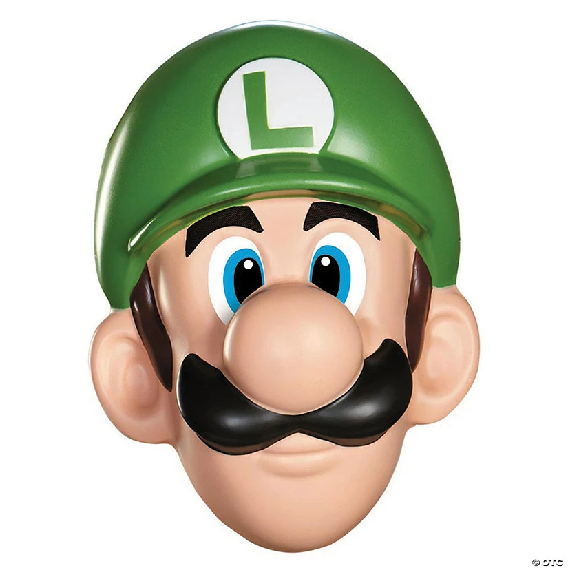 Adult's Luigi Mask 3 Adult's Luigi Mask