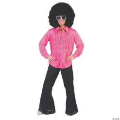 Adult's Pink Saturday Night Medium Shirt