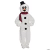 Adult's Snowman Suit With Mascot Head 2 Adult's Snowman Suit With Mascot Head -Halloweenexpress Winkel adults snowman suit with mascot head14241876