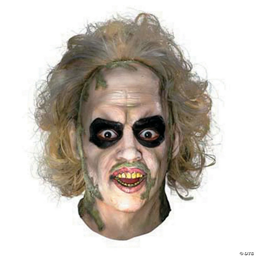 Beetlejuice™ Overhead Latex Mask 3 Beetlejuice™ Overhead Latex Mask
