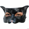 Black Kitty Half Mask 1 Black Kitty Half Mask -Halloweenexpress Winkel black kitty half masktb27620