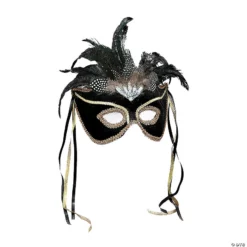 Black Venetian Mask