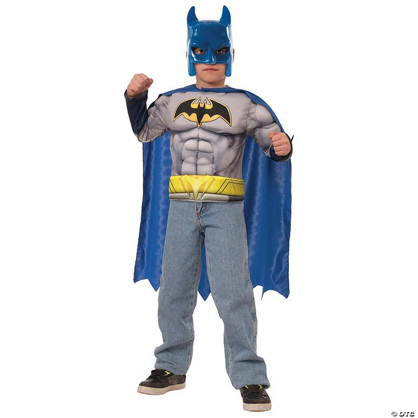 Boy's Muscle Chest Batman Costume - Small 3 Boy's Muscle Chest Batman Costume - Small