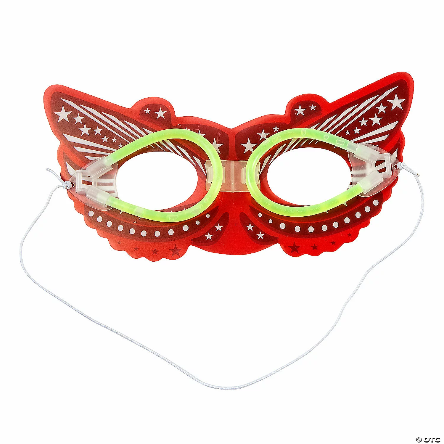 Children's Glow-in-the-Dark Masquerade Masks - 6 Pc. 6 Children's Glow-in-the-Dark Masquerade Masks - 6 Pc. - Afbeelding 4