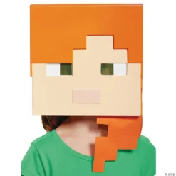 Child's Alex Vacuform Mask - Minecraft