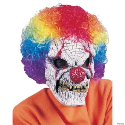Clown Mask With Wig