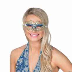 Colorful Masquerade Masks- 12 Pc. 5 Colorful Masquerade Masks- 12 Pc. -Halloweenexpress Winkel colorful masquerade masks 12 pc 13781393 a01