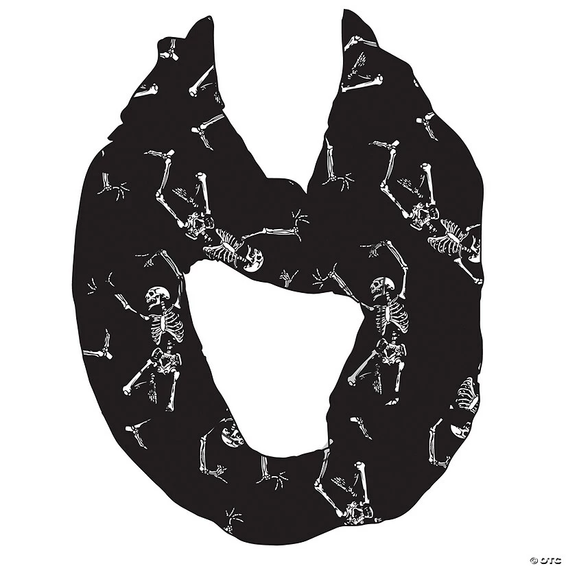 Dancing Skeleton Infinity Scarf 3 Dancing Skeleton Infinity Scarf