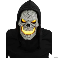 Flame Fiend Skull Yellow Mask
