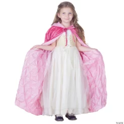 Girl's Princess Pink Cape