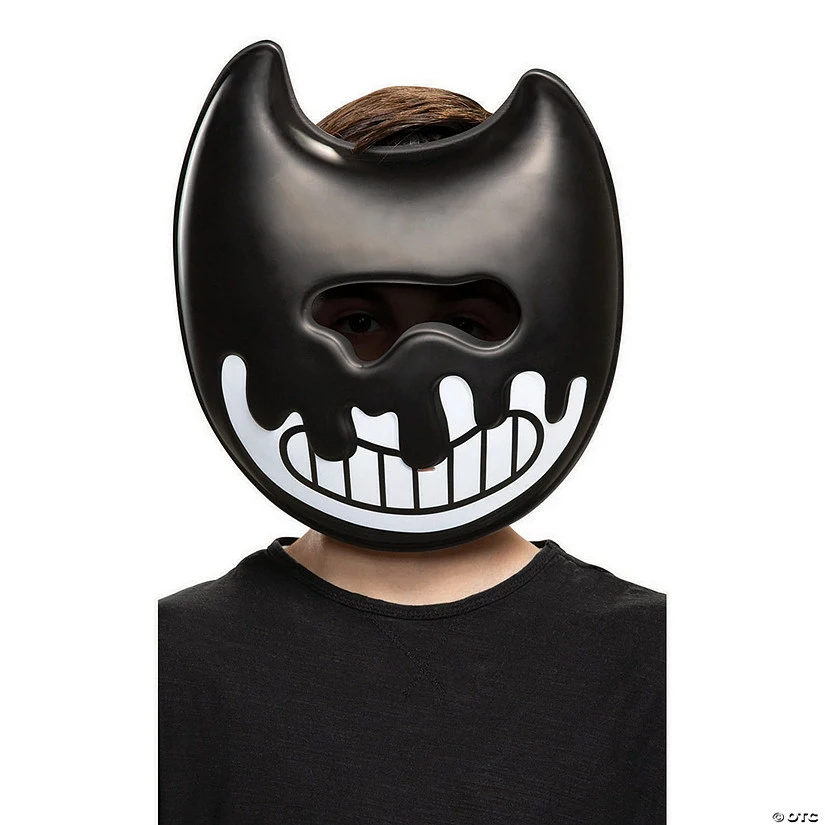 Kid’s Bendy And The Ink Machine Ink-Demon Half Mask 3 Kid’s Bendy And The Ink Machine Ink-Demon Half Mask