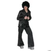 Menβs Black Disco Jacket Costume - Large 1 Menβs Black Disco Jacket Costume - Large -Halloweenexpress Winkel men s black disco jacket costume largeff782722lg