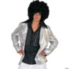 Men’s Silver Disco Jacket Costume - Large 2 Men’s Silver Disco Jacket Costume - Large -Halloweenexpress Winkel men s silver disco jacket costume largeff782711