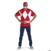 Men's Alternative Red Power Ranger Costume Size