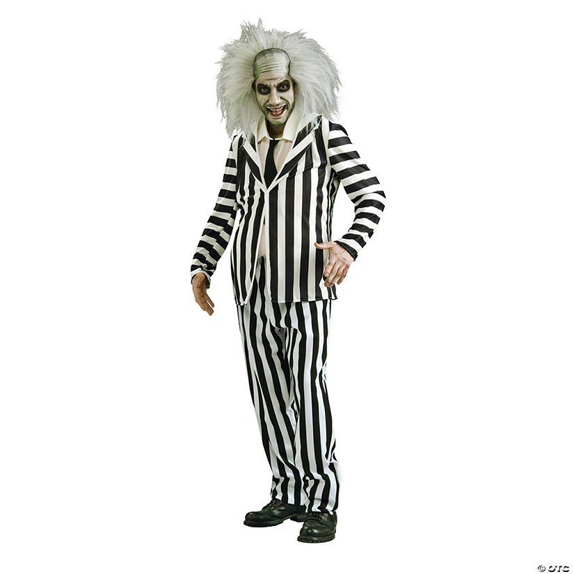 Men's Beetlejuice Costume 3 Men's Beetlejuice Costume