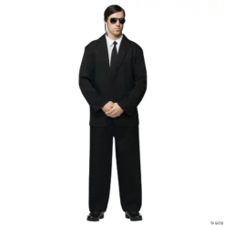 Men's Black Suit Costume