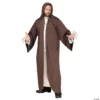 Men's Brown Hooded Robe 1 Men's Brown Hooded Robe -Halloweenexpress Winkel mens brown hooded robefw118274bn