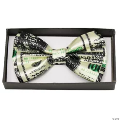 Men's Currency Bow Tie