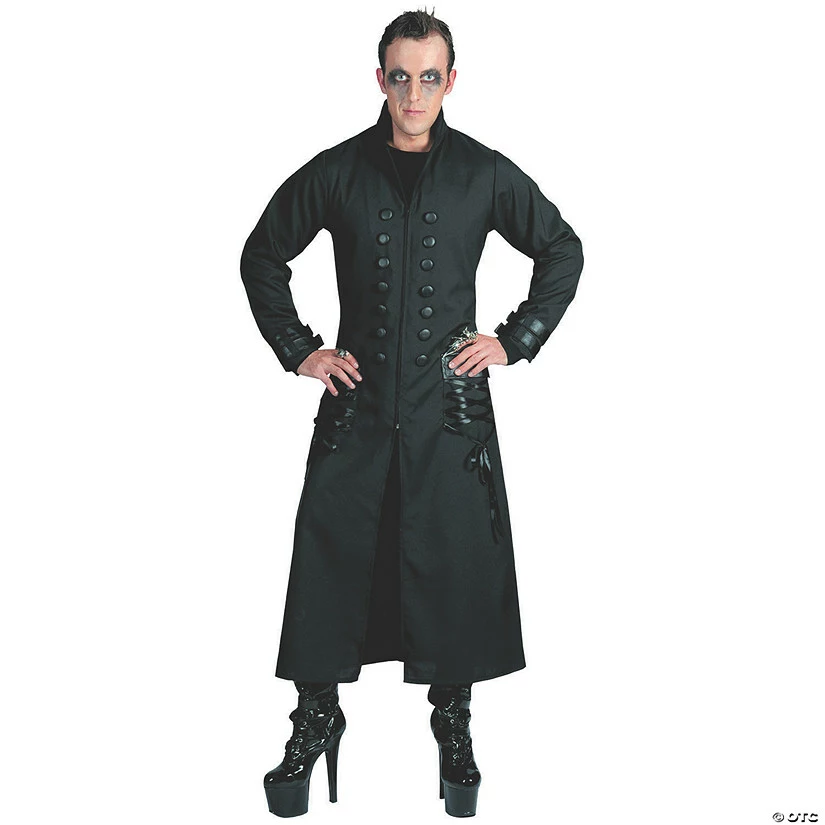 Men's Goth Coat Costume 3 Men's Goth Coat Costume