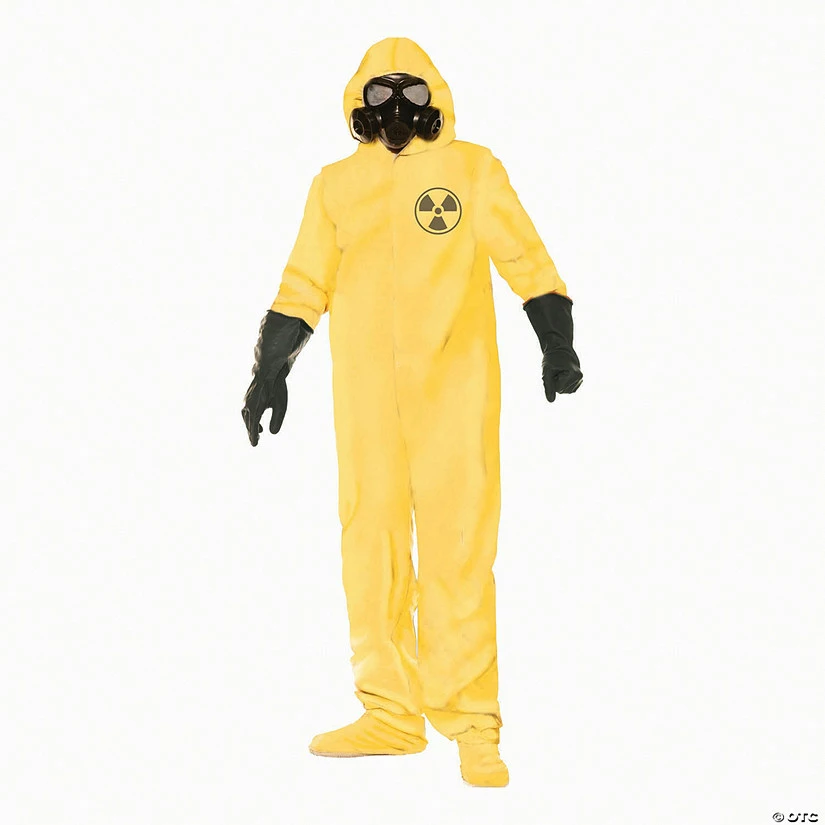 Men's Hazmat Suit Costume 3 Men's Hazmat Suit Costume