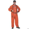 Men's Orange Suit Astronaut Costume - Large 1 Men's Orange Suit Astronaut Costume - Large -Halloweenexpress Winkel mens orange suit astronaut costume largear31