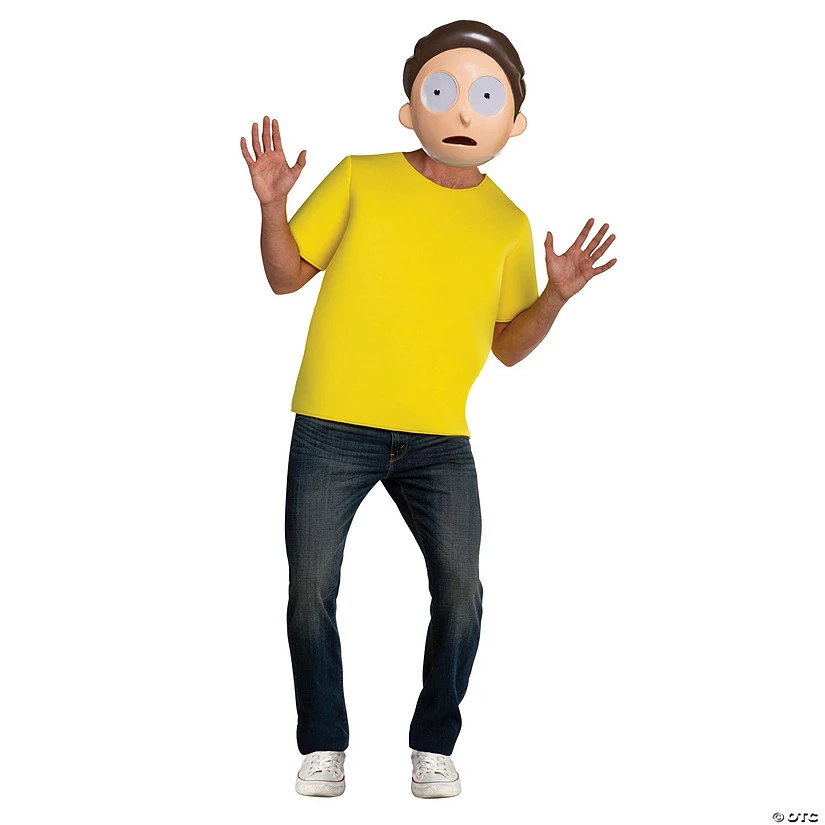 Men's Rick & Morty Morty Costume 3 Men's Rick & Morty Morty Costume