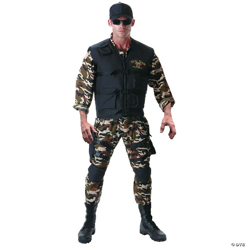Men's Seal Team Costume 3 Men's Seal Team Costume
