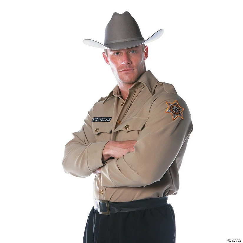 Men's Sheriff Shirt Costume 3 Men's Sheriff Shirt Costume