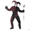 Men's Sinister Jester Costume -Halloweenexpress Winkel mens sinister jester costume14108294