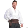 Men's White Pirate Shirt Costume 2 Men's White Pirate Shirt Costume -Halloweenexpress Winkel mens white pirate shirt costume14305154