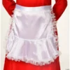 Mrs. Claus Knee-Length Satin Apron 2 Mrs. Claus Knee-Length Satin Apron -Halloweenexpress Winkel mrs claus knee length satin apronae7049