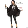 Poncho Ghostface Glitter 1 Poncho Ghostface Glitter -Halloweenexpress Winkel poncho ghostface glitterfw90963