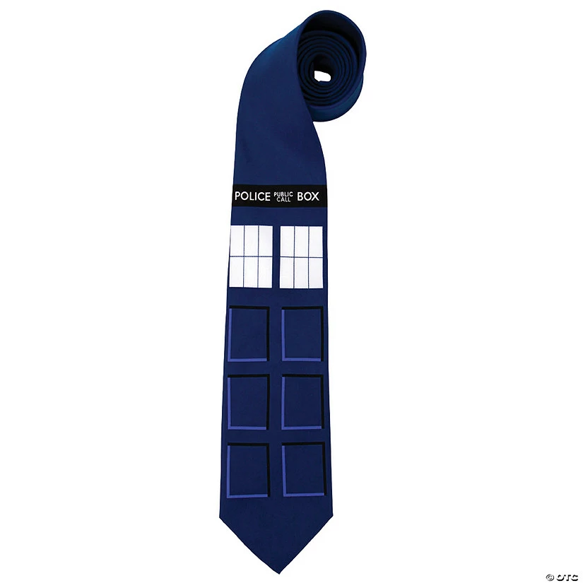 Tardis Necktie 3 Tardis Necktie