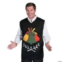 Ugly Sweater Bell Vest