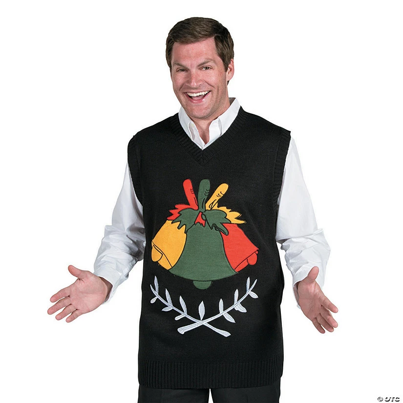 Ugly Sweater Bell Vest 3 Ugly Sweater Bell Vest
