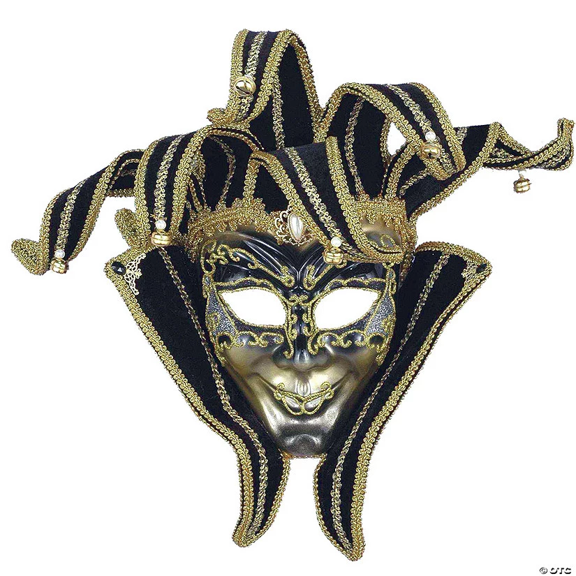 Venetian Jester Mask 3 Venetian Jester Mask