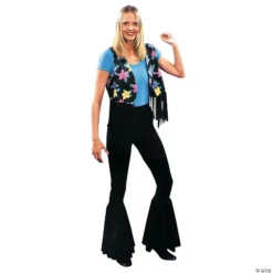 Women’s 70s Bell Bottom Pants Costume - Standard