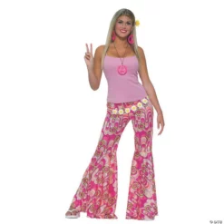 Women’s Bell Bottom Pants Costume - Standard