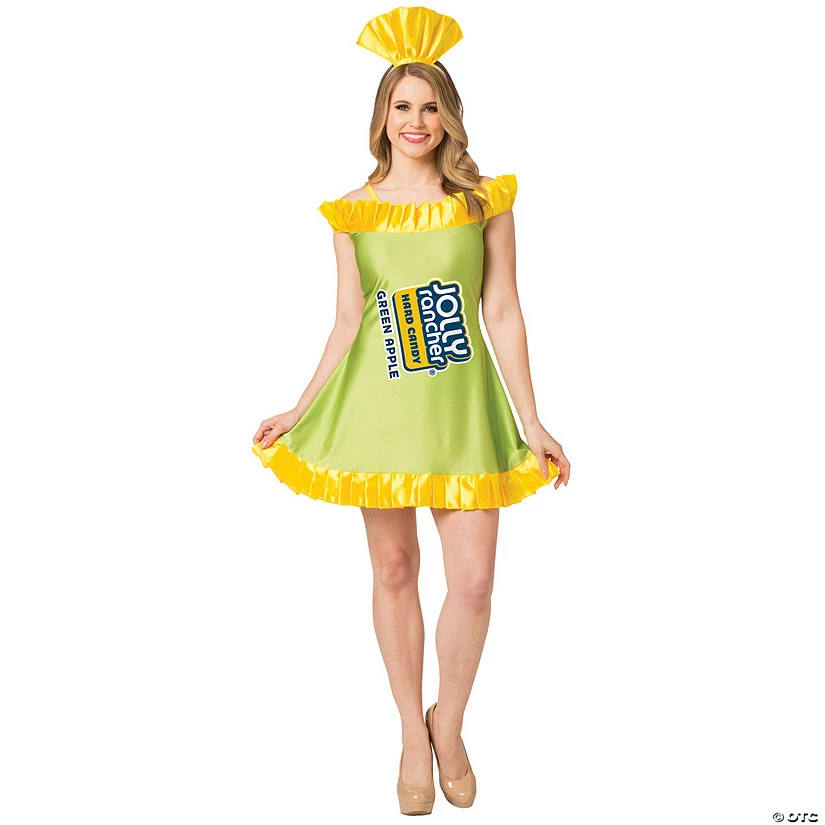 Women's Apple Jolly Rancher Dress 3 Women's Apple Jolly Rancher Dress