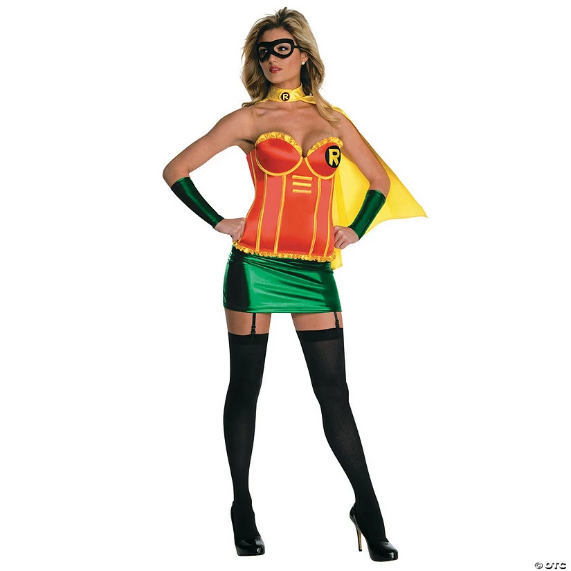 Women's Deluxe Robin Costume 3 Women's Deluxe Robin Costume