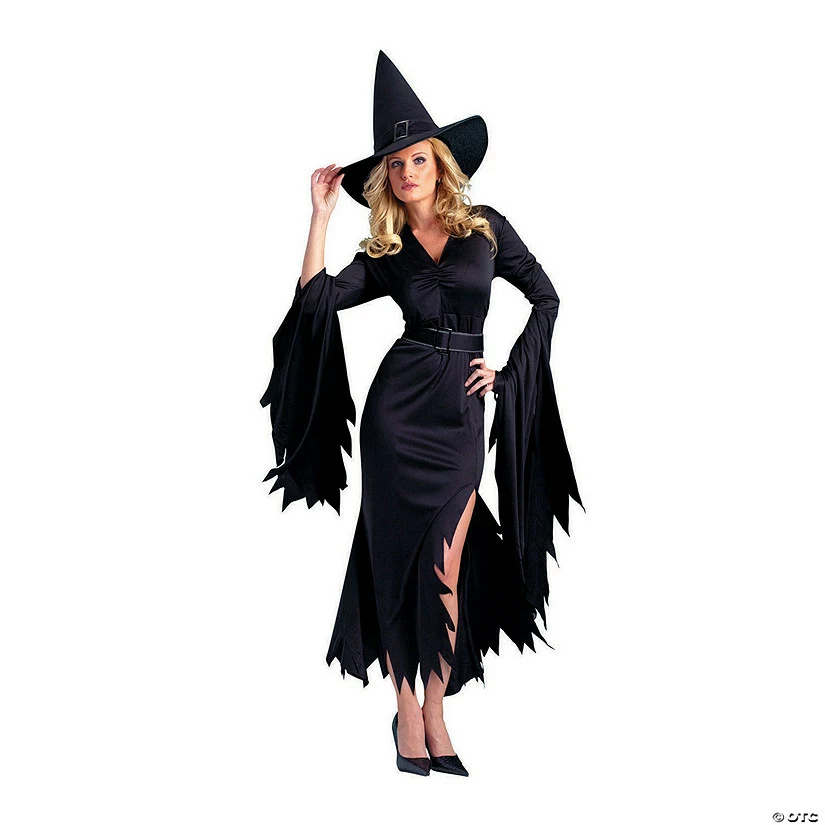 Women's Gothic Witch Costume - Small/Medium 3 Women's Gothic Witch Costume - Small/Medium