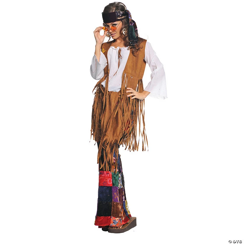 Women's Hippie Costume 3 Women's Hippie Costume