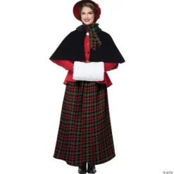 Women's Holiday Caroler Costume