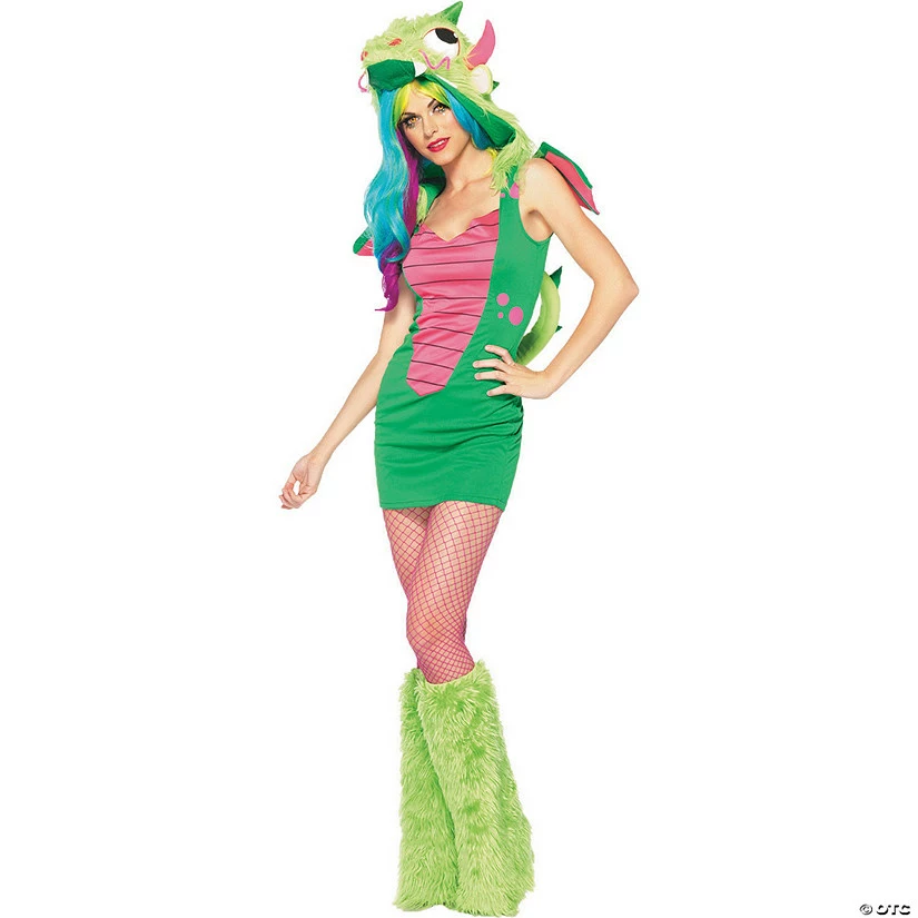 Women's Magic Dragon Costume - Extra Small 3 Women's Magic Dragon Costume - Extra Small